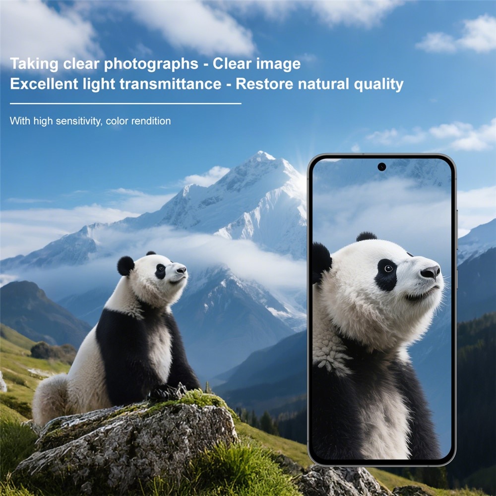 Hærdet Glas Linsebeskytter Samsung Galaxy S25 FE Gennemsigtig