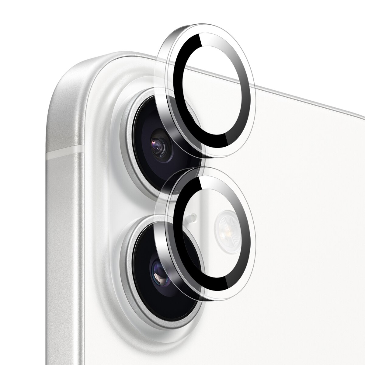 Linsebeskytter Hærdet Glas iPhone 17 Sort