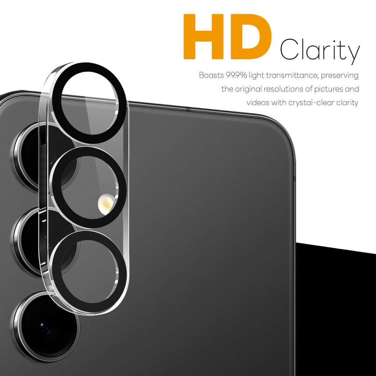 Hærdet Glas Kamerabeskyttelse Samsung Galaxy S25 FE (2-pack)