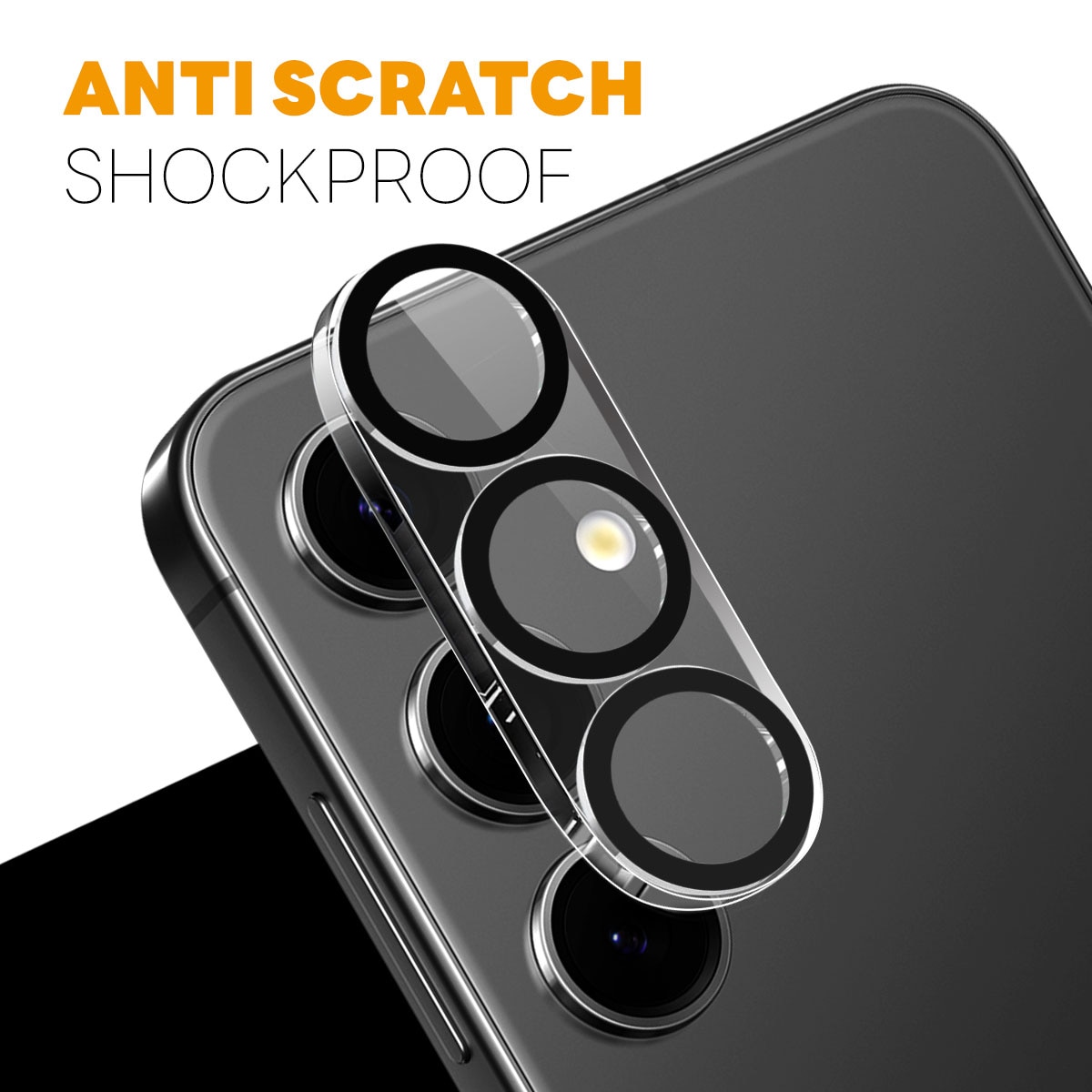 Hærdet Glas Kamerabeskyttelse Samsung Galaxy S25 FE (2-pack)