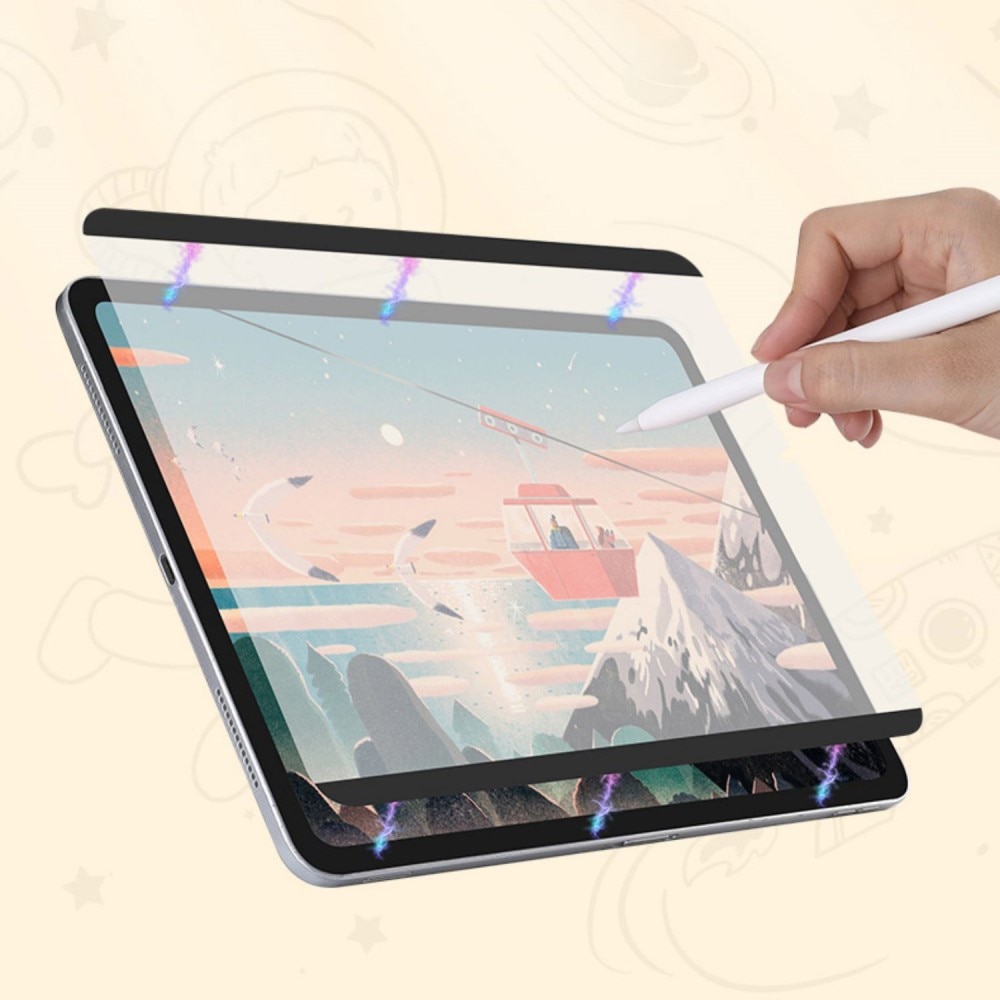 Magnetisk Papirlignende Skærmbeskytter iPad 10.2 7th Gen (2019)