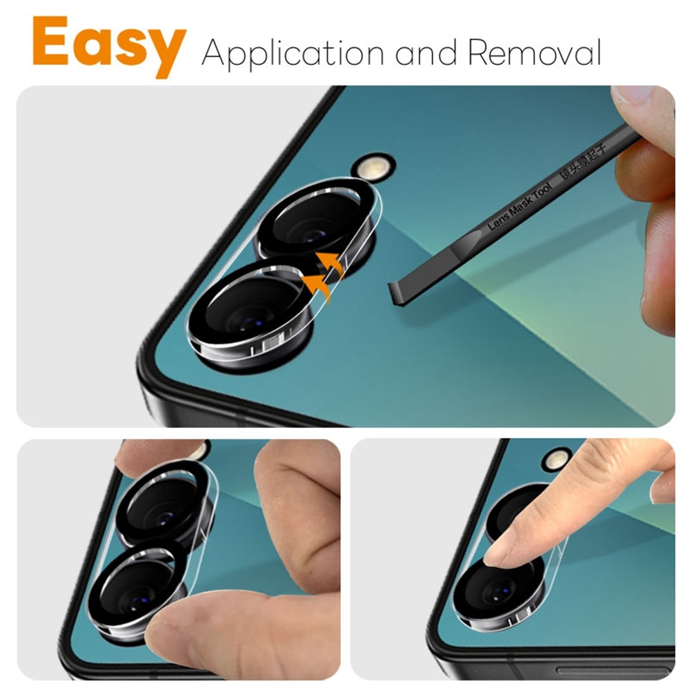 Hærdet Glas Kamerabeskyttelse Samsung Galaxy Z Flip 7 (2-pack)