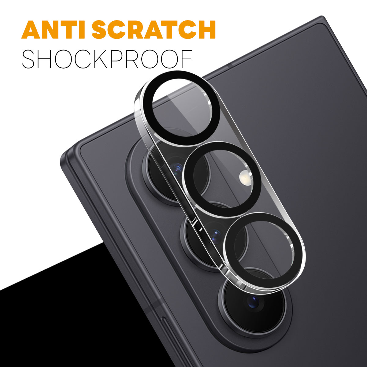 Hærdet Glas Kamerabeskyttelse Samsung Galaxy Z Fold 7 (2-pack)