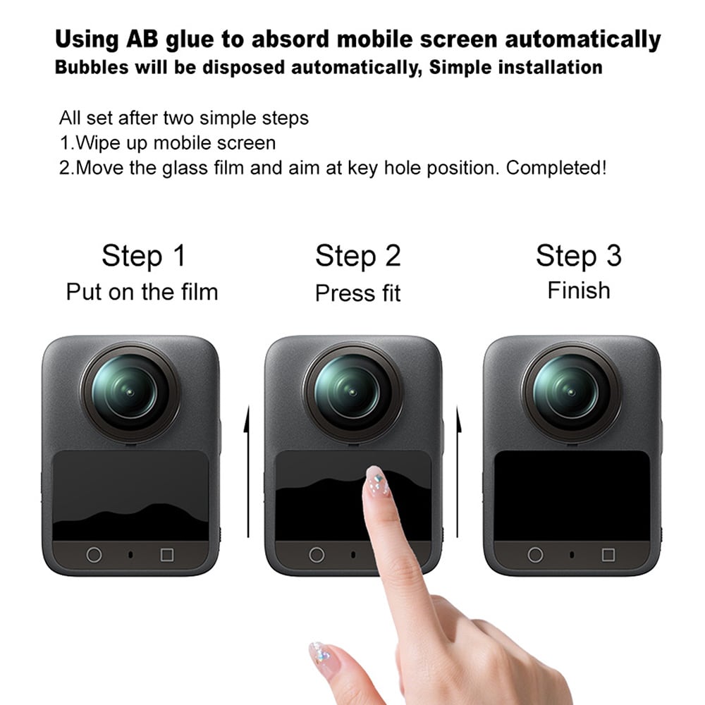 Skærmbeskytter Hærdet Glas Insta360 Go Ultra