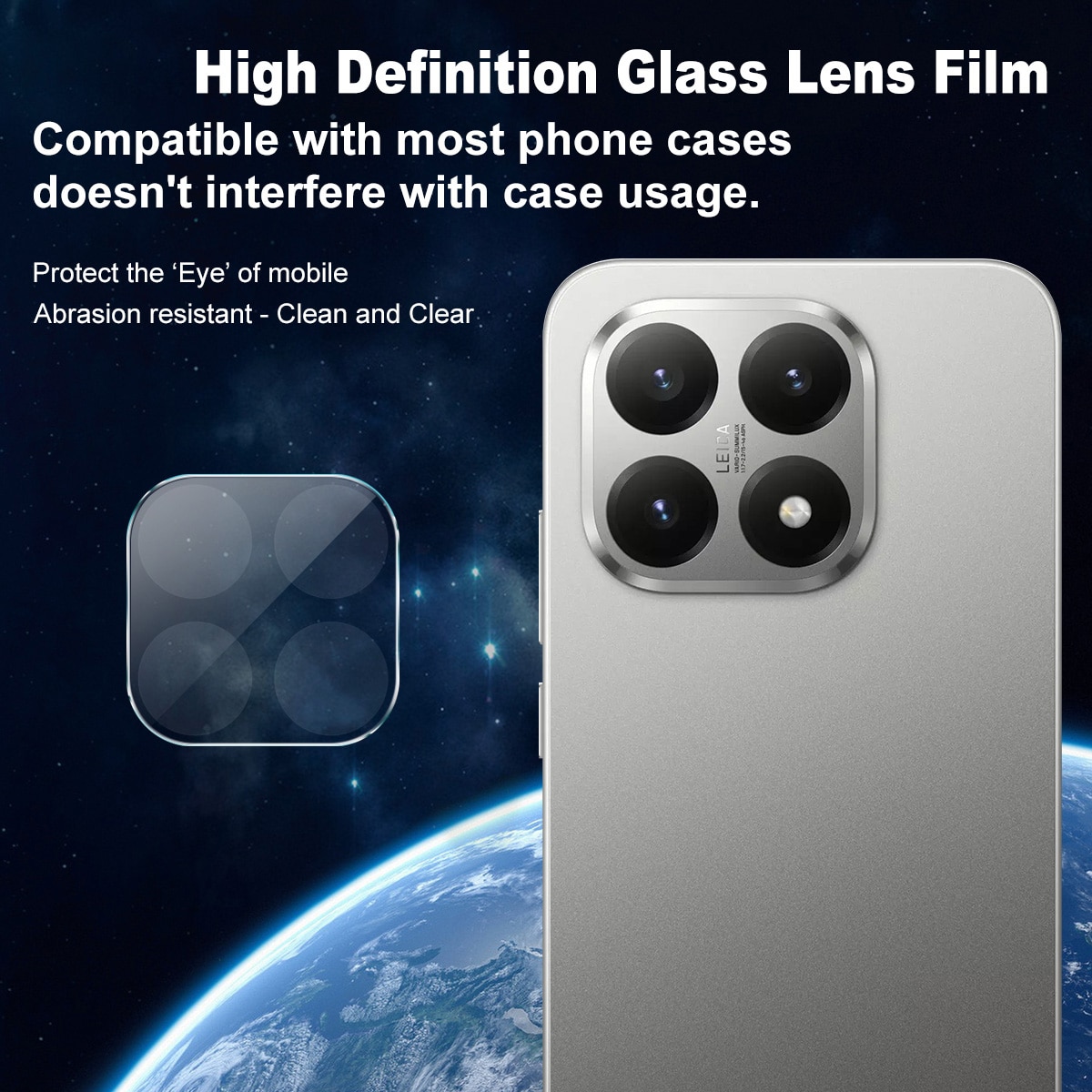 Hærdet Glas Linsebeskytter Xiaomi 15T Gennemsigtig