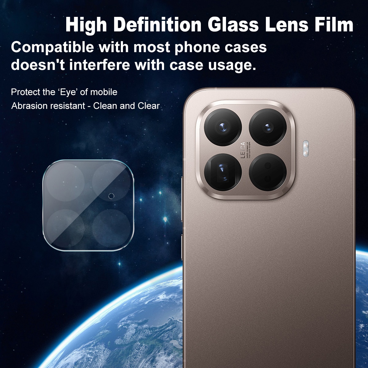 Hærdet Glas Linsebeskytter Xiaomi 15T Pro Gennemsigtig