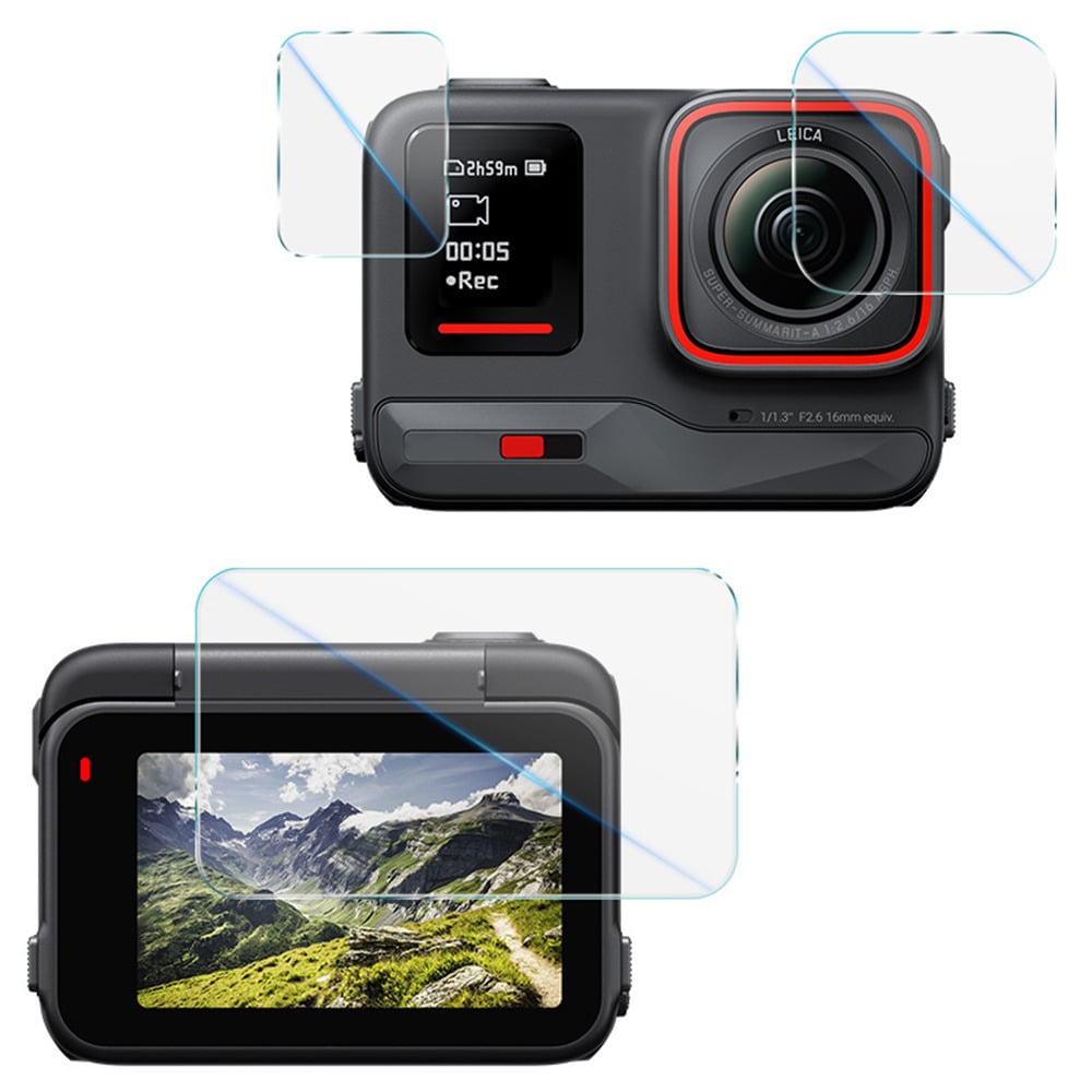 Full-fit Hærdet Glas Skærmbeskytter Insta360 Ace Pro