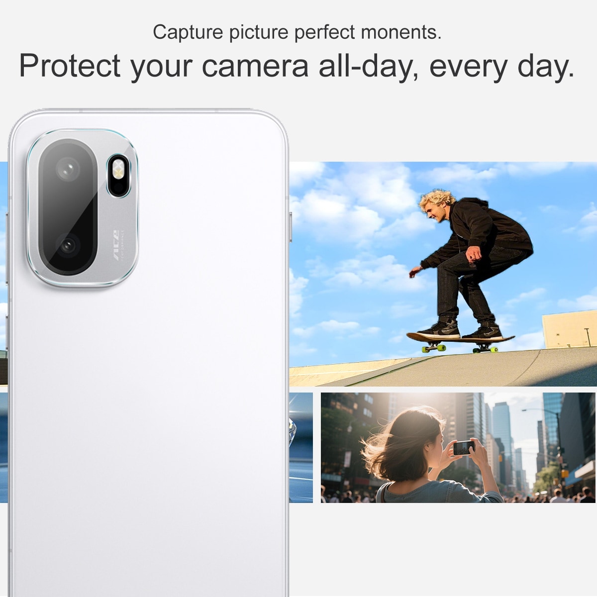 Hærdet Glas Linsebeskytter  OnePlus 15R Gennemsigtig
