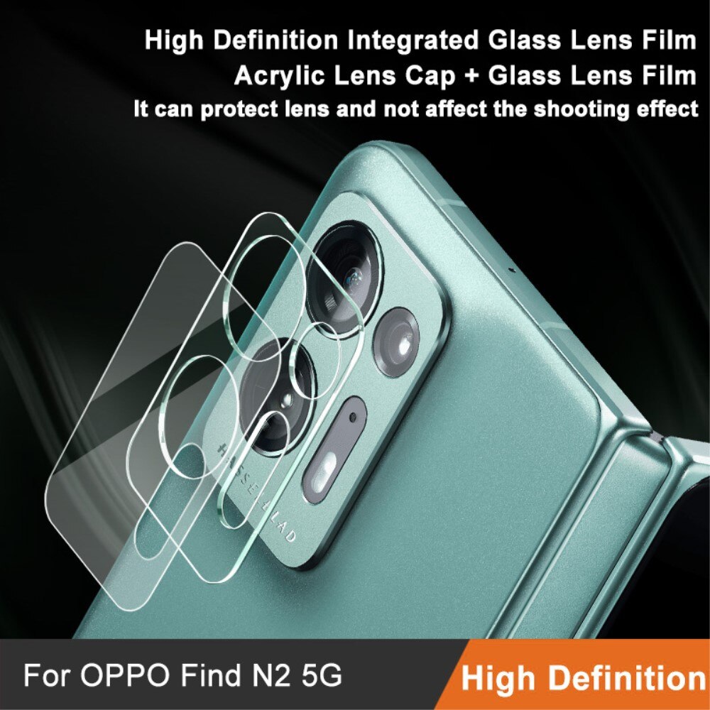 Hærdet Glas Linsebeskytter Oppo Find N2 Gennemsigtig