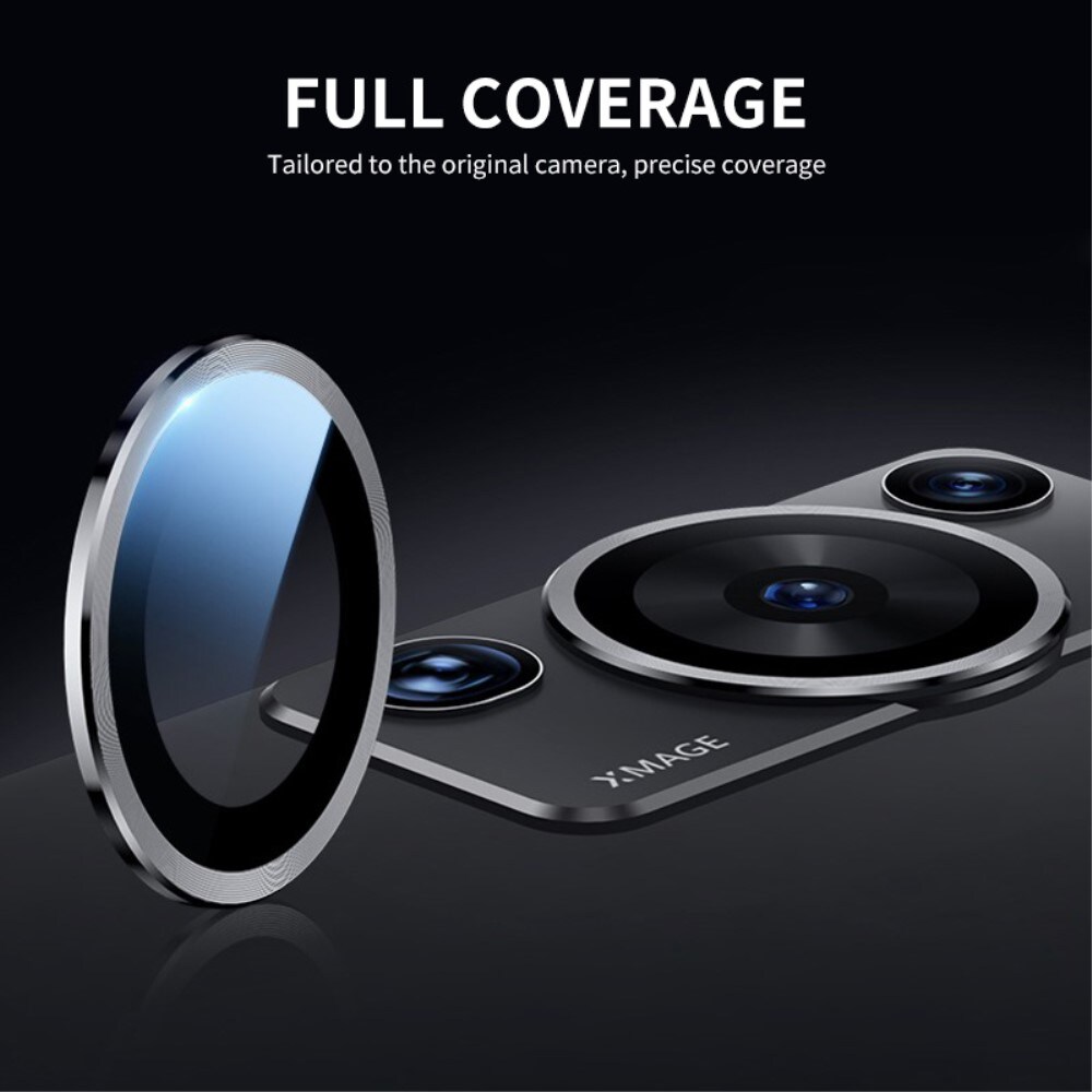Linsebeskytter Aluminium Huawei P60 Pro/P60 Sort