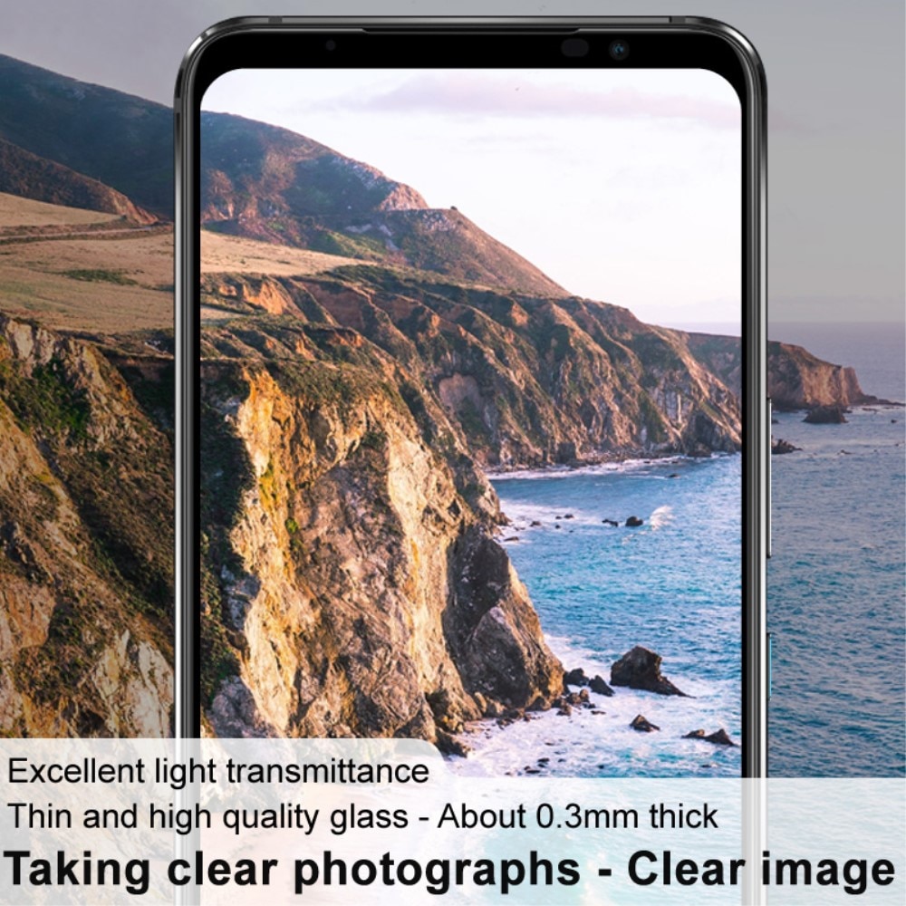 2-pak Hærdet Glas Linsebeskytter Asus ROG Phone 7 Ultimate gennemsigtig