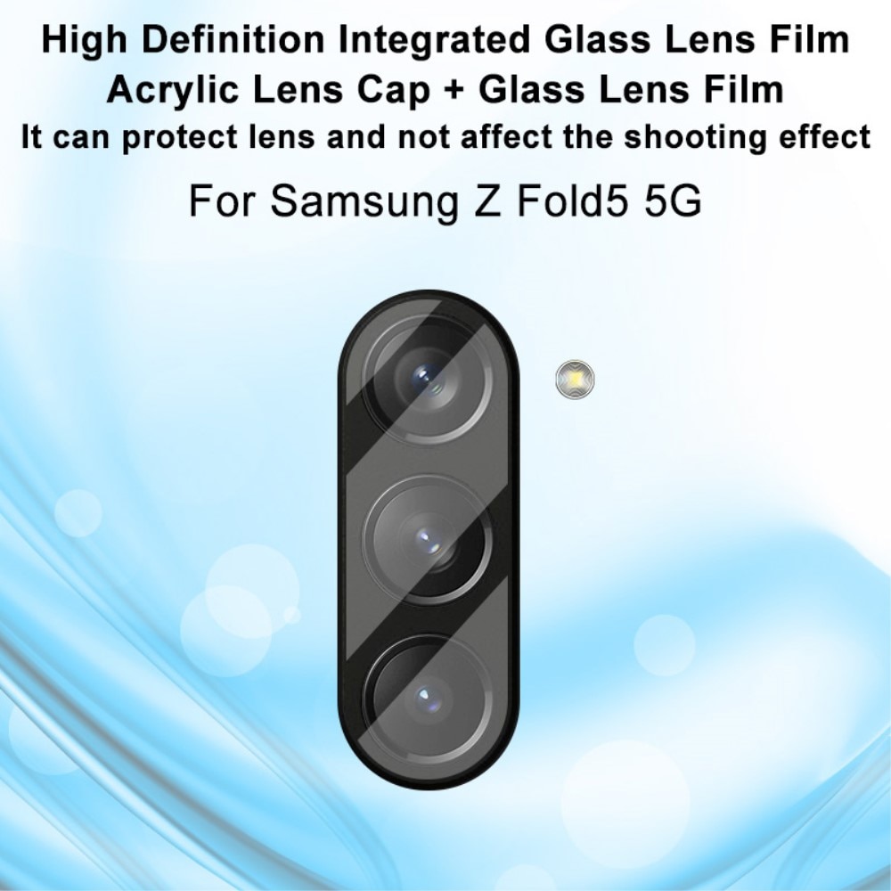 Hærdet Glas Linsebeskytter Samsung Galaxy Z Fold 5 gennemsigtig