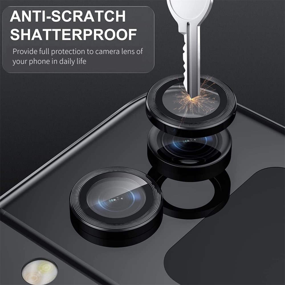 Linsebeskytter Aluminium Samsung Galaxy Z Flip 5 lyserød
