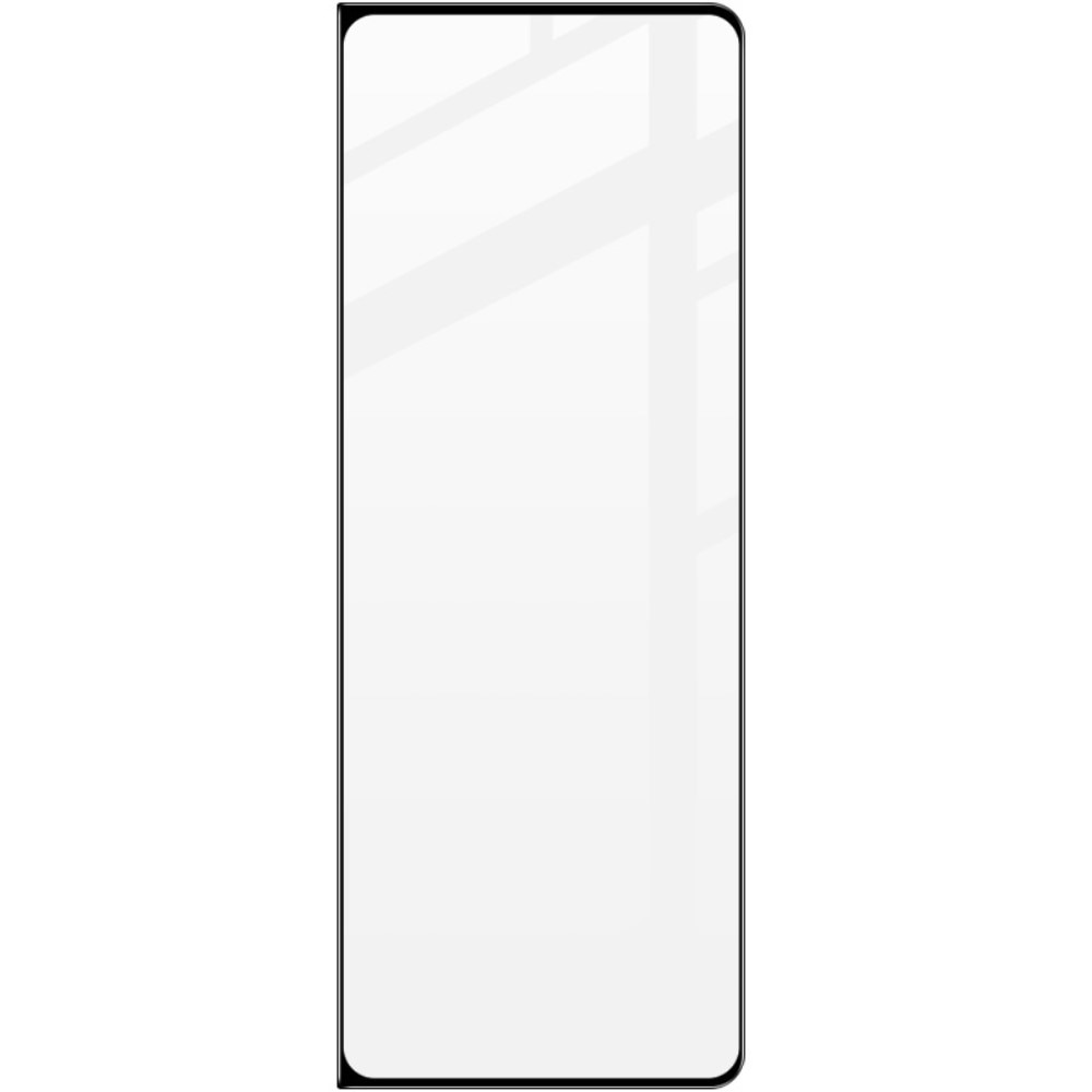 Full-fit Hærdet Glas Skærmbeskytter Samsung Galaxy Z Fold 5 sort