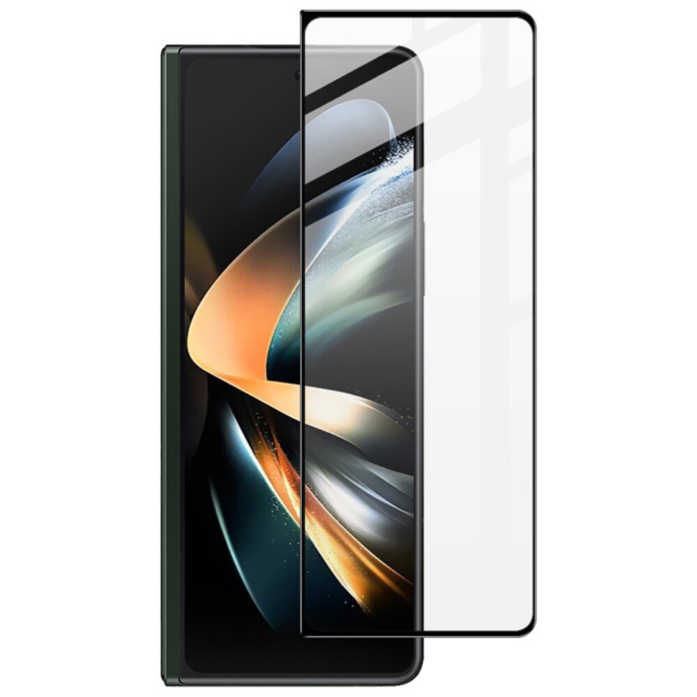 Full-fit Hærdet Glas Skærmbeskytter Samsung Galaxy Z Fold 5 sort