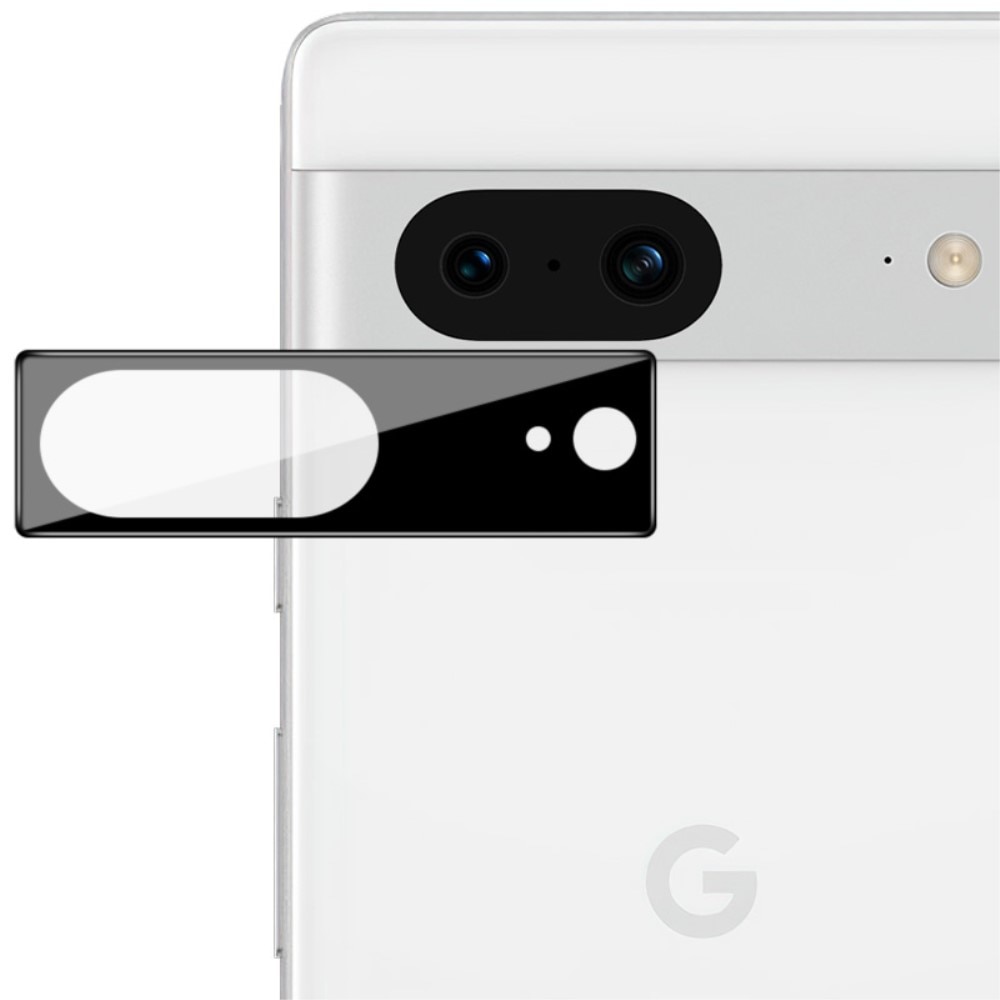 Hærdet Glas Linsebeskytter Google Pixel 8 sort