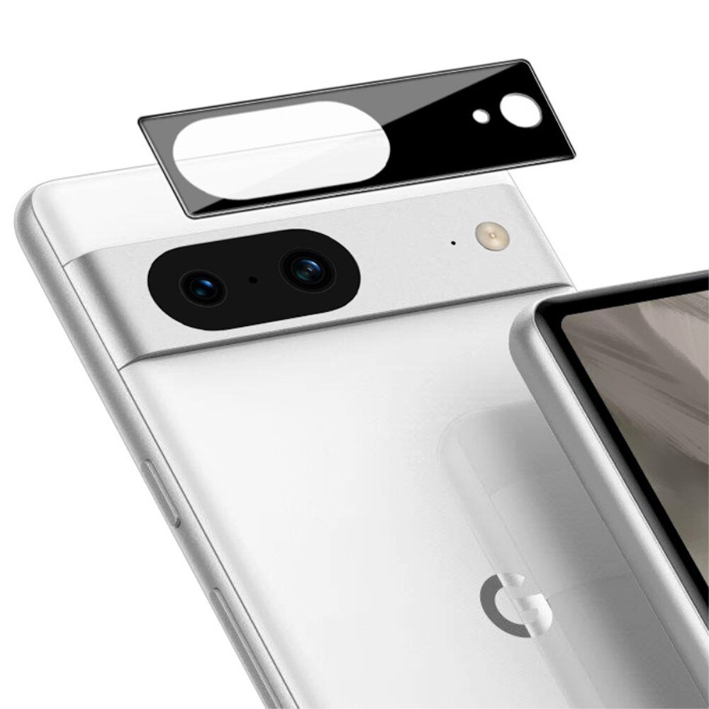 Hærdet Glas Linsebeskytter Google Pixel 8 Sort