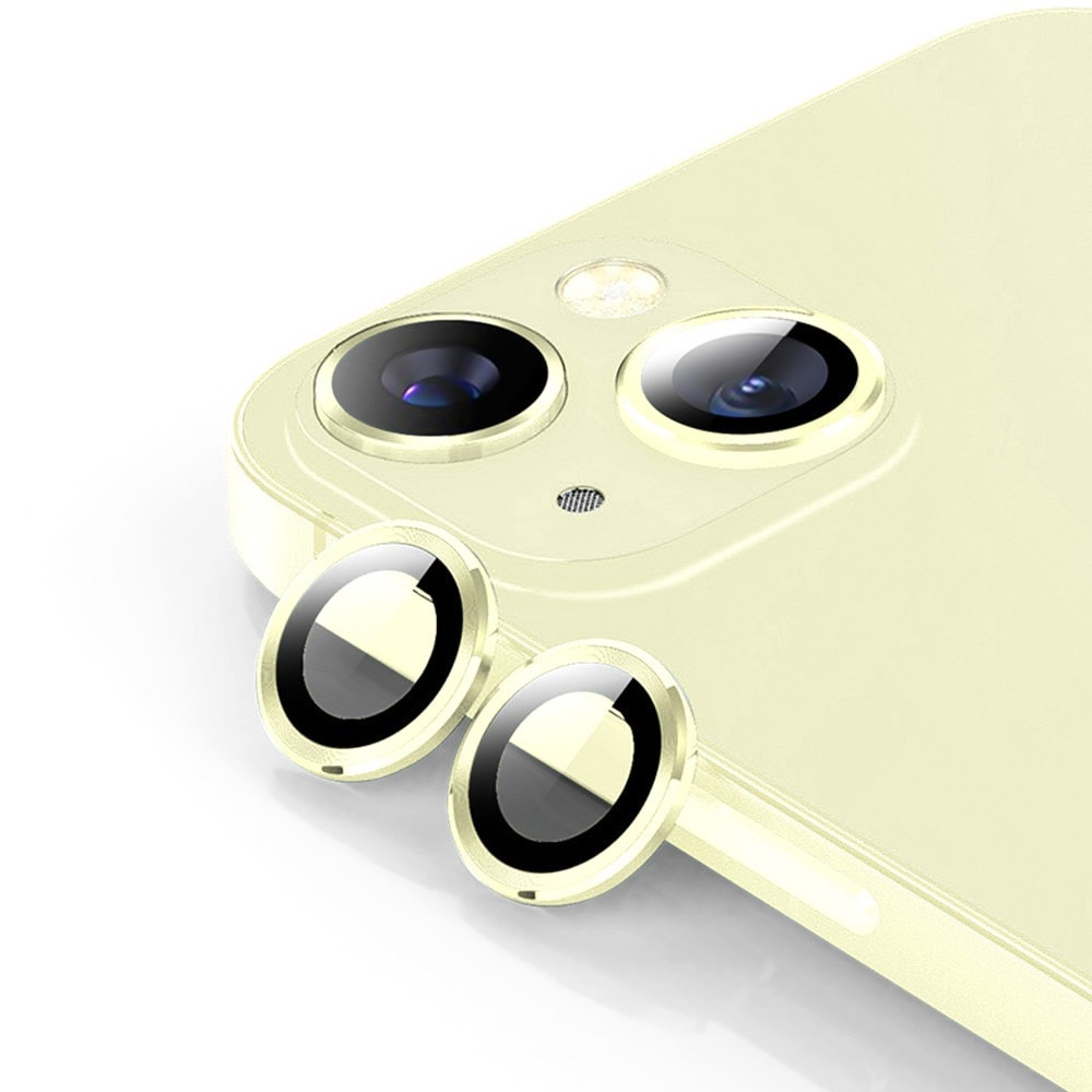 Linsebeskytter Aluminium iPhone 15 Plus guld