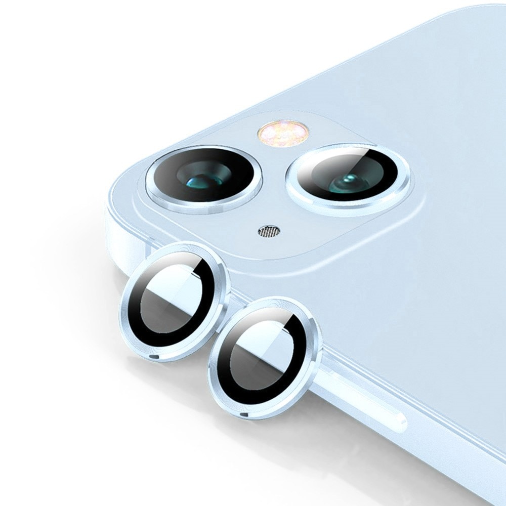 Linsebeskytter Aluminium iPhone 15 blå
