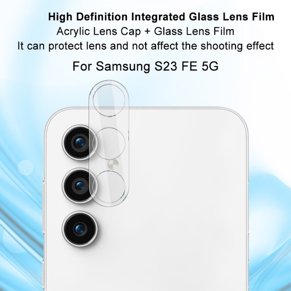 Hærdet Glas Linsebeskytter Samsung Galaxy S23 FE gennemsigtig