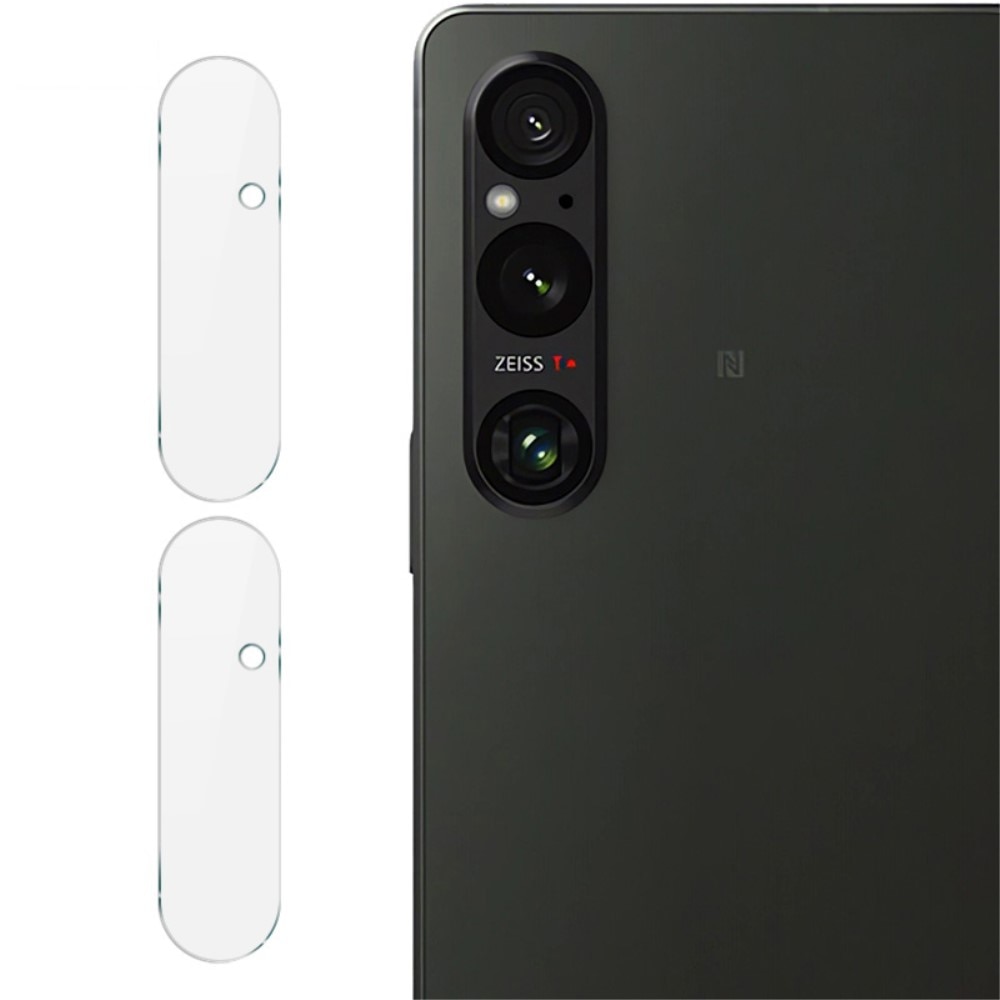 2-pak Hærdet Glas Linsebeskytter Sony Xperia 1 V gennemsigtig