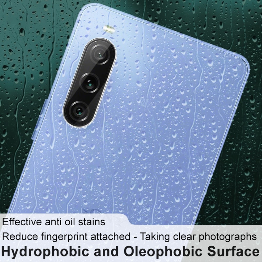 2-pak Hærdet Glas Linsebeskytter Sony Xperia 10 V gennemsigtig