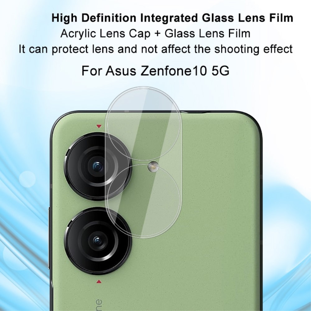 Hærdet Glas Linsebeskytter Asus Zenfone 10 gennemsigtig