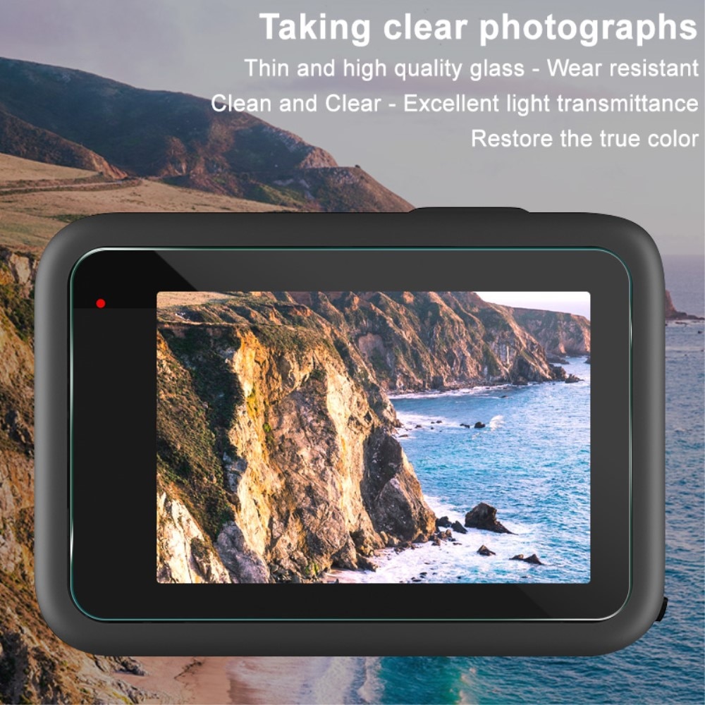 Full-fit Hærdet Glas Skærmbeskytter GoPro HERO12 Black
