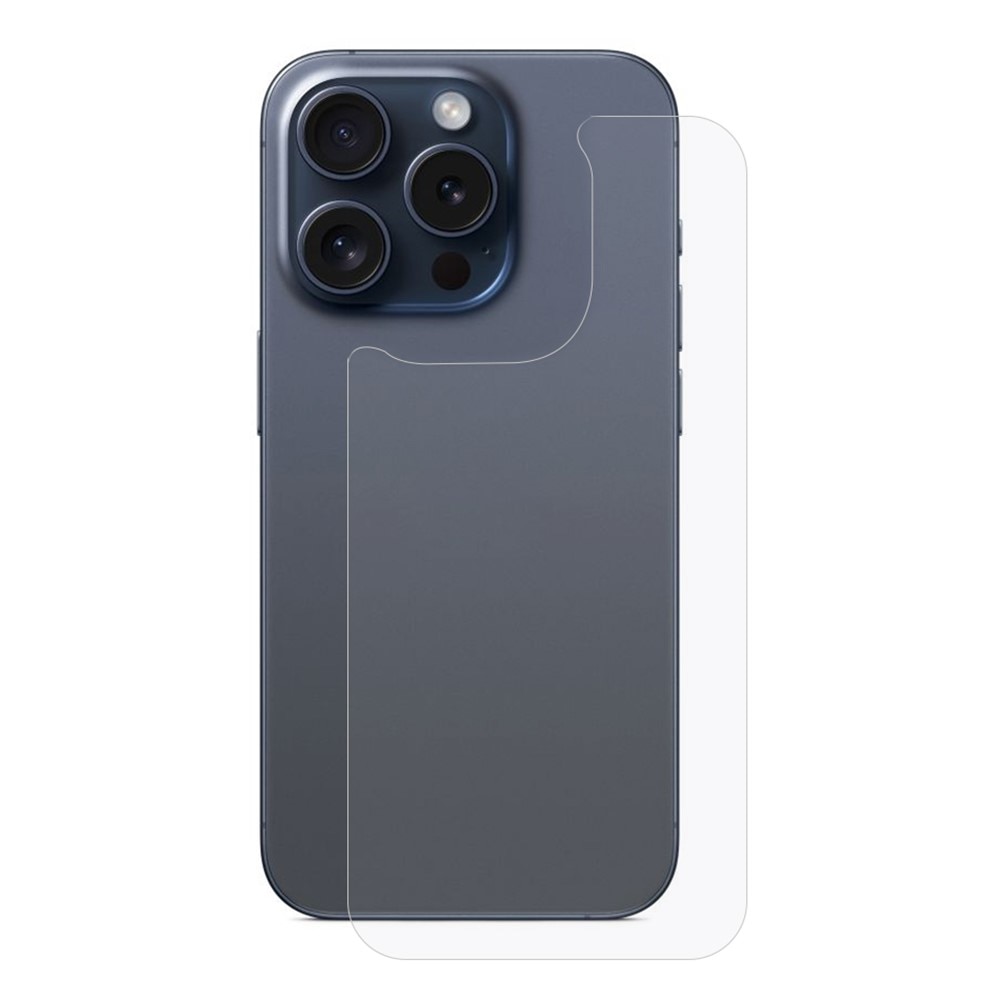 Hærdet Glas 0.3mm Bagside iPhone 15 Pro