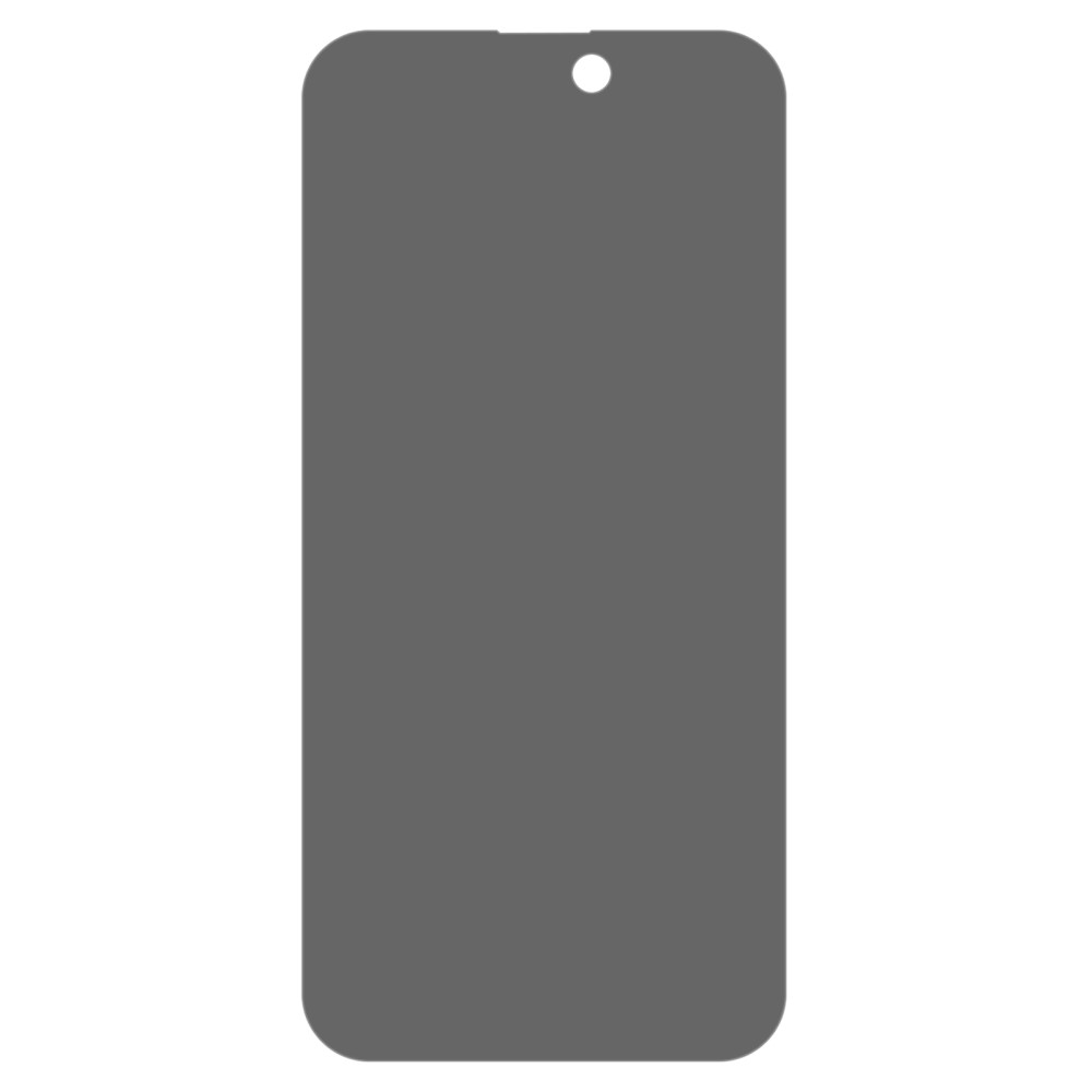 Privacy Hærdet Glas Skærmbeskytter iPhone 15 Pro