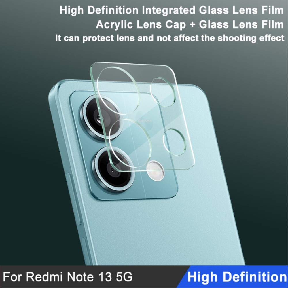 Hærdet Glas Linsebeskytter Xiaomi Redmi Note 13 gennemsigtig