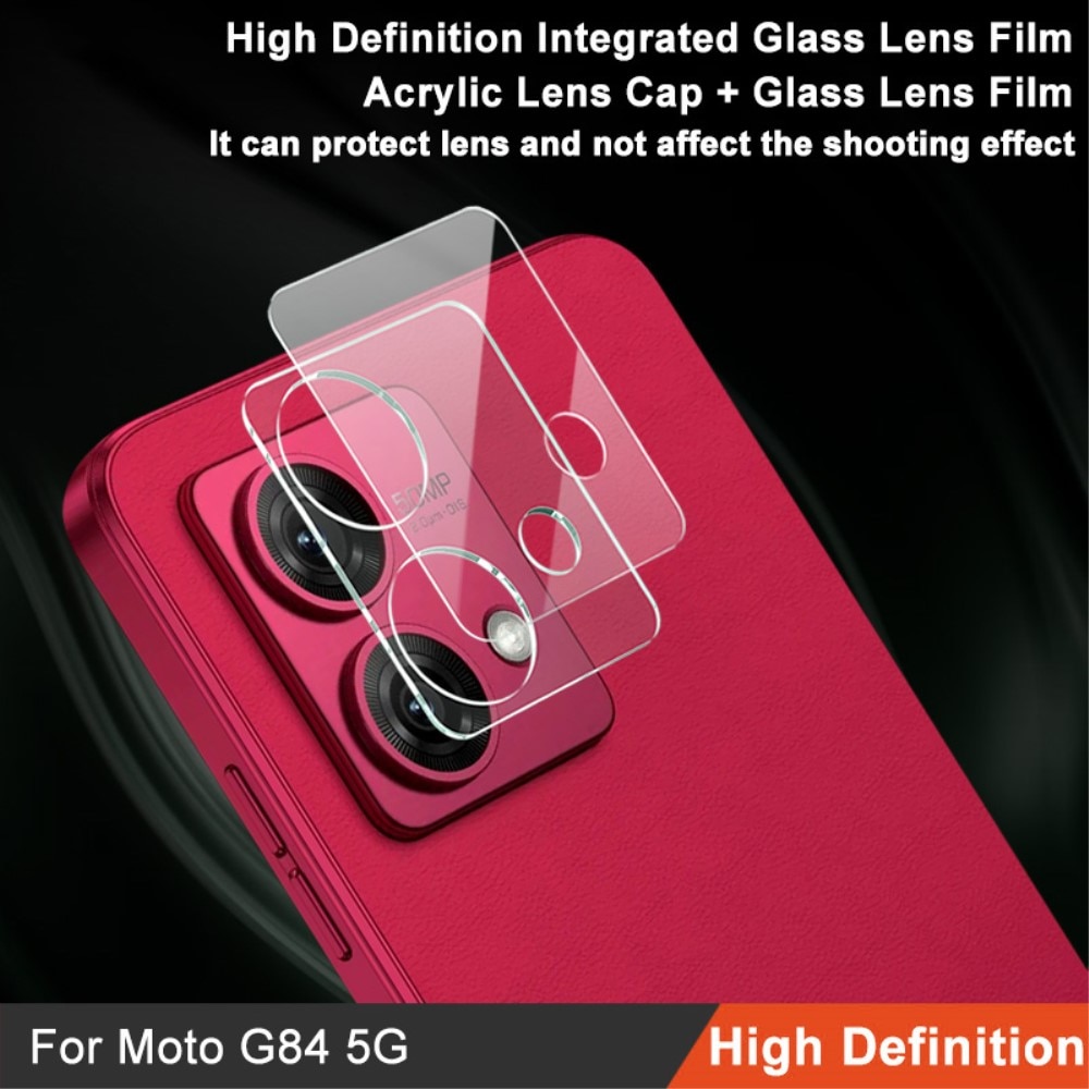 Hærdet Glas Linsebeskytter Motorola Moto G84 gennemsigtig
