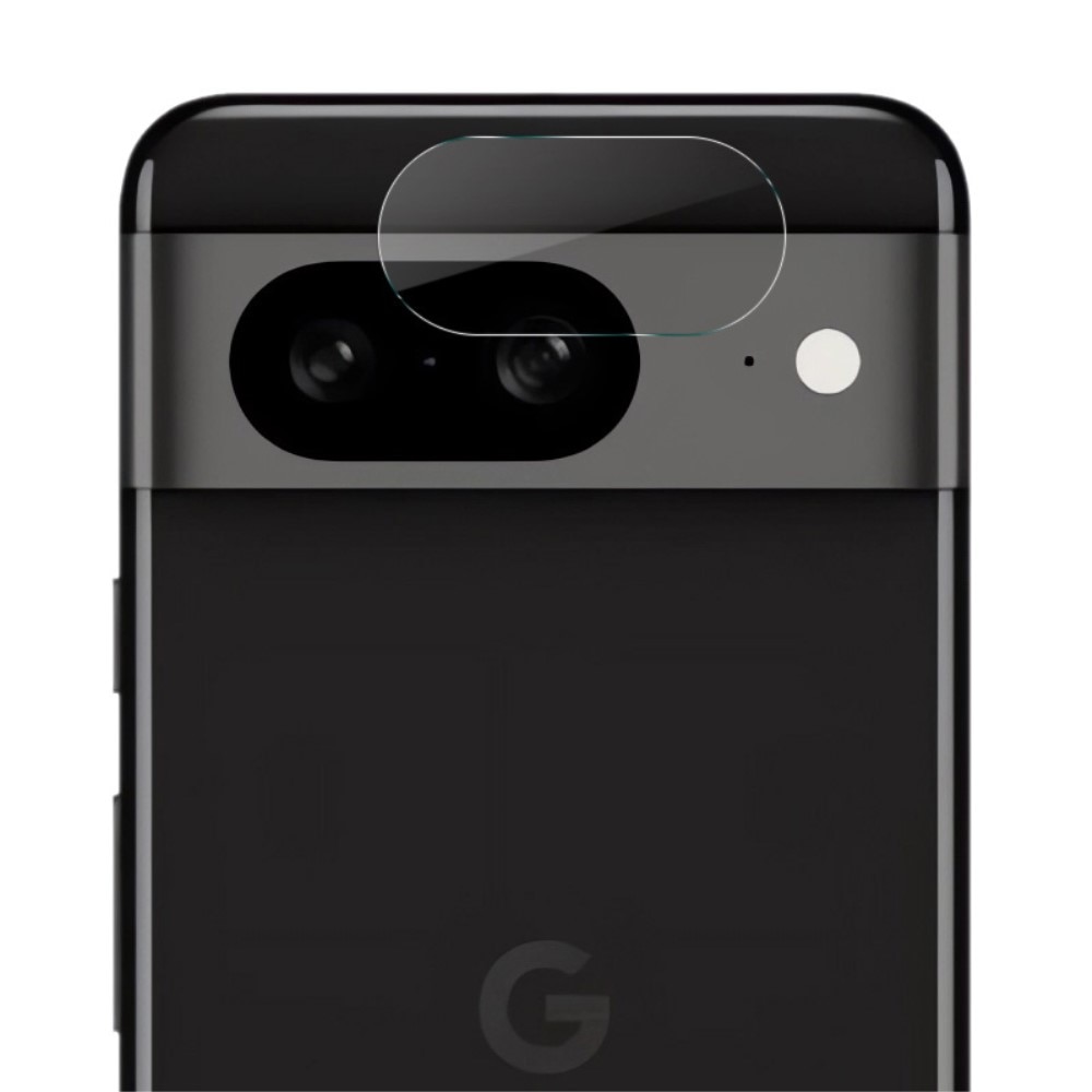 2-pak Hærdet Glas Linsebeskytter Google Pixel 8 gennemsigtig