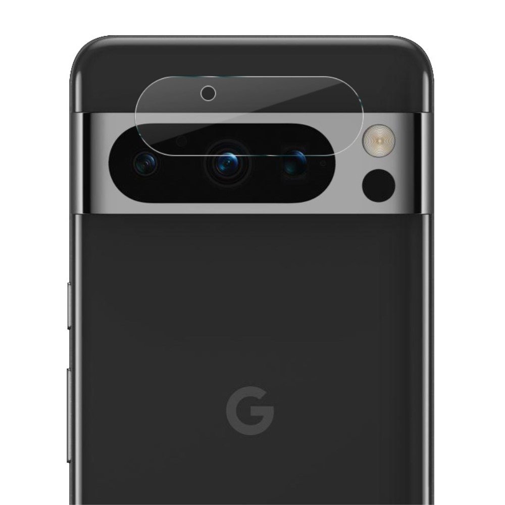 2-pak Hærdet Glas Linsebeskytter Google Pixel 8 Pro gennemsigtig