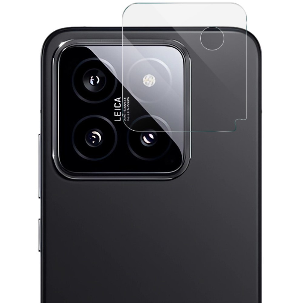 2-pak Hærdet Glas Linsebeskytter Xiaomi 14 gennemsigtig