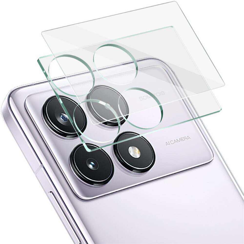 Hærdet Glas Linsebeskytter Xiaomi Poco X6 Pro gennemsigtig