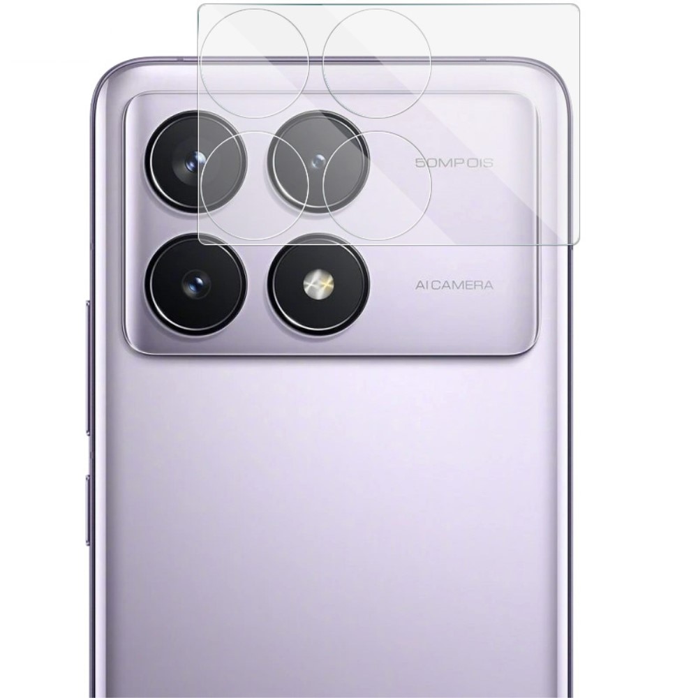 Hærdet Glas Linsebeskytter Xiaomi Poco X6 Pro gennemsigtig