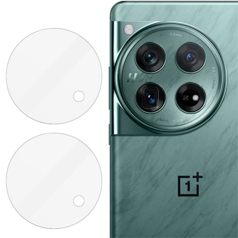 2-pak Hærdet Glas Linsebeskytter OnePlus 12 gennemsigtig