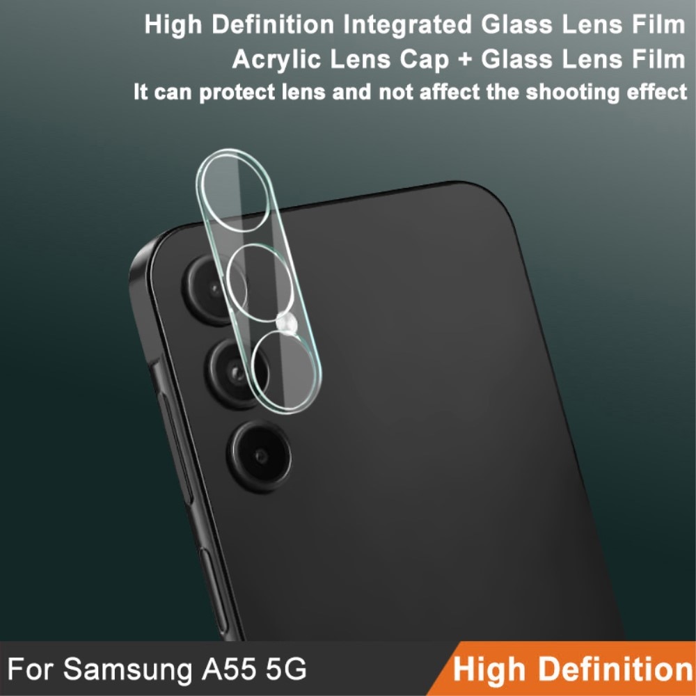 Hærdet Glas Linsebeskytter Samsung Galaxy A55 gennemsigtig