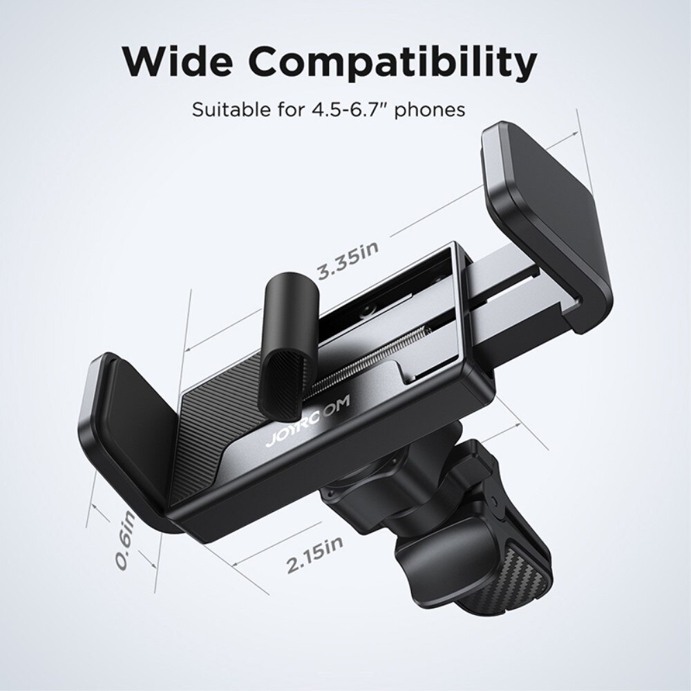 JR-ZS377 Mobilholder Ventilatorgitter sort