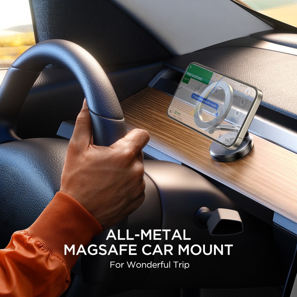 JR-ZS403 Magnetic MagSafe Foldable Car Mount Holder sort