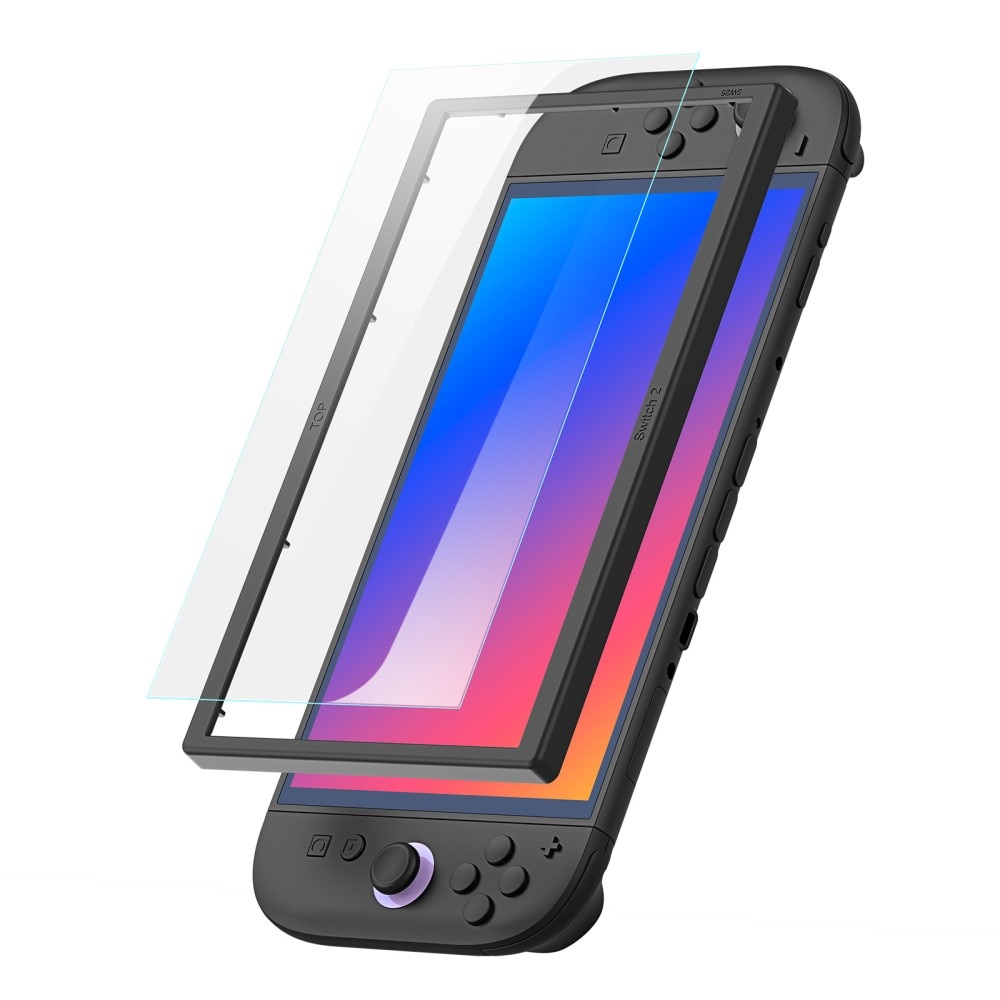 Full-fit Hærdet Glas Skærmbeskytter Nintendo Switch 2