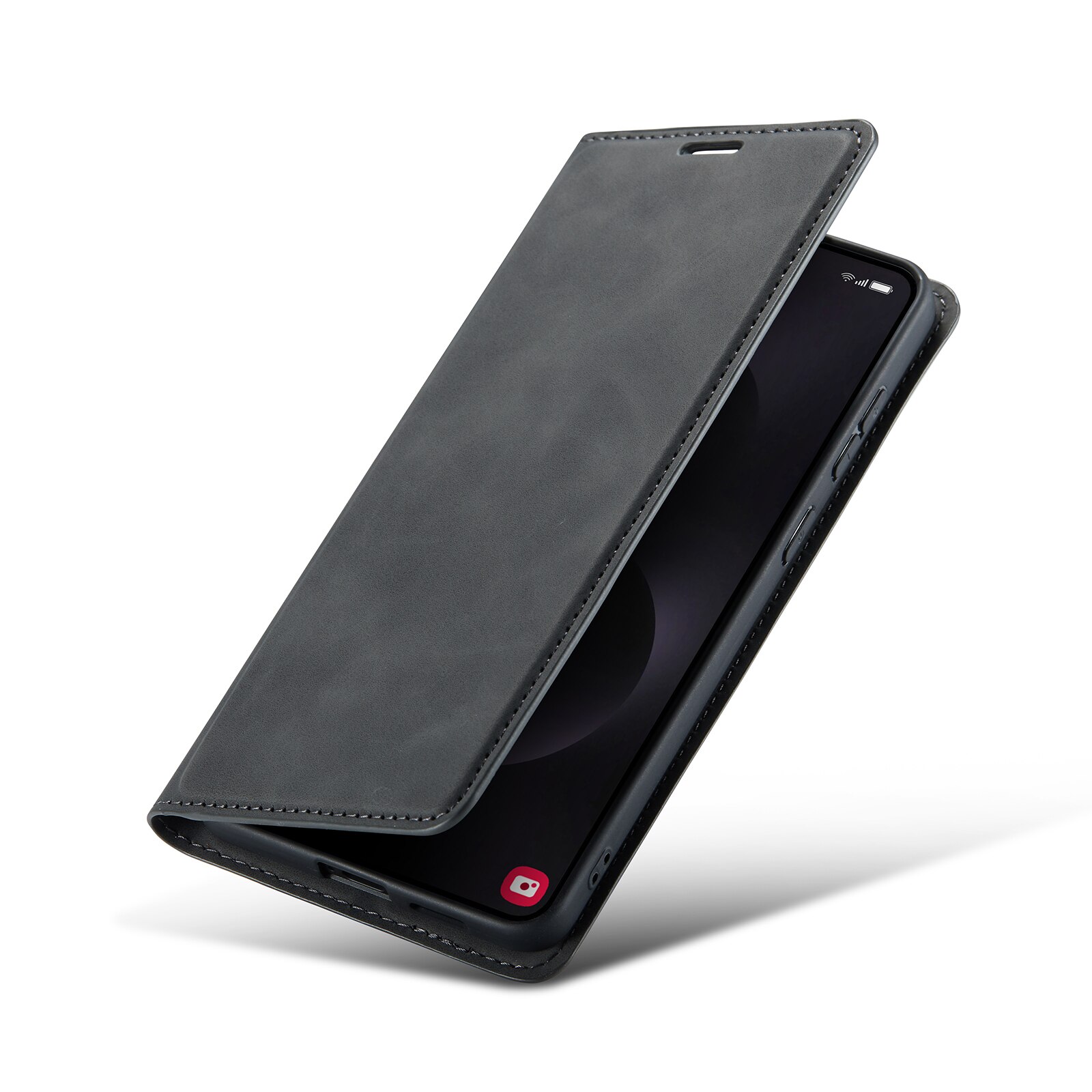Samsung Galaxy S25 Edge Slim Mobiltaske Sort