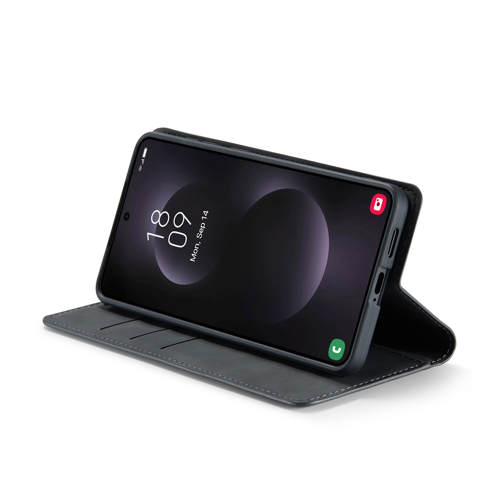 Samsung Galaxy S25 Edge Slim Mobiltaske Sort