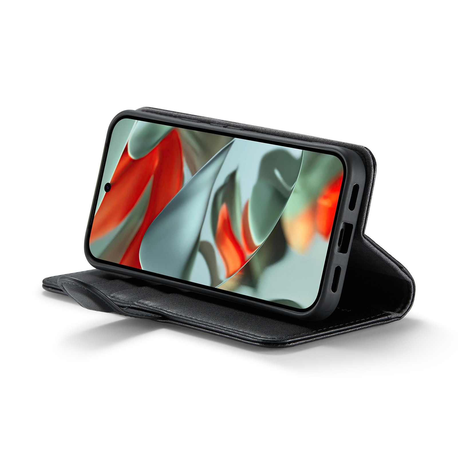 Ægte Læderetui Google Pixel 10 Pro Sort