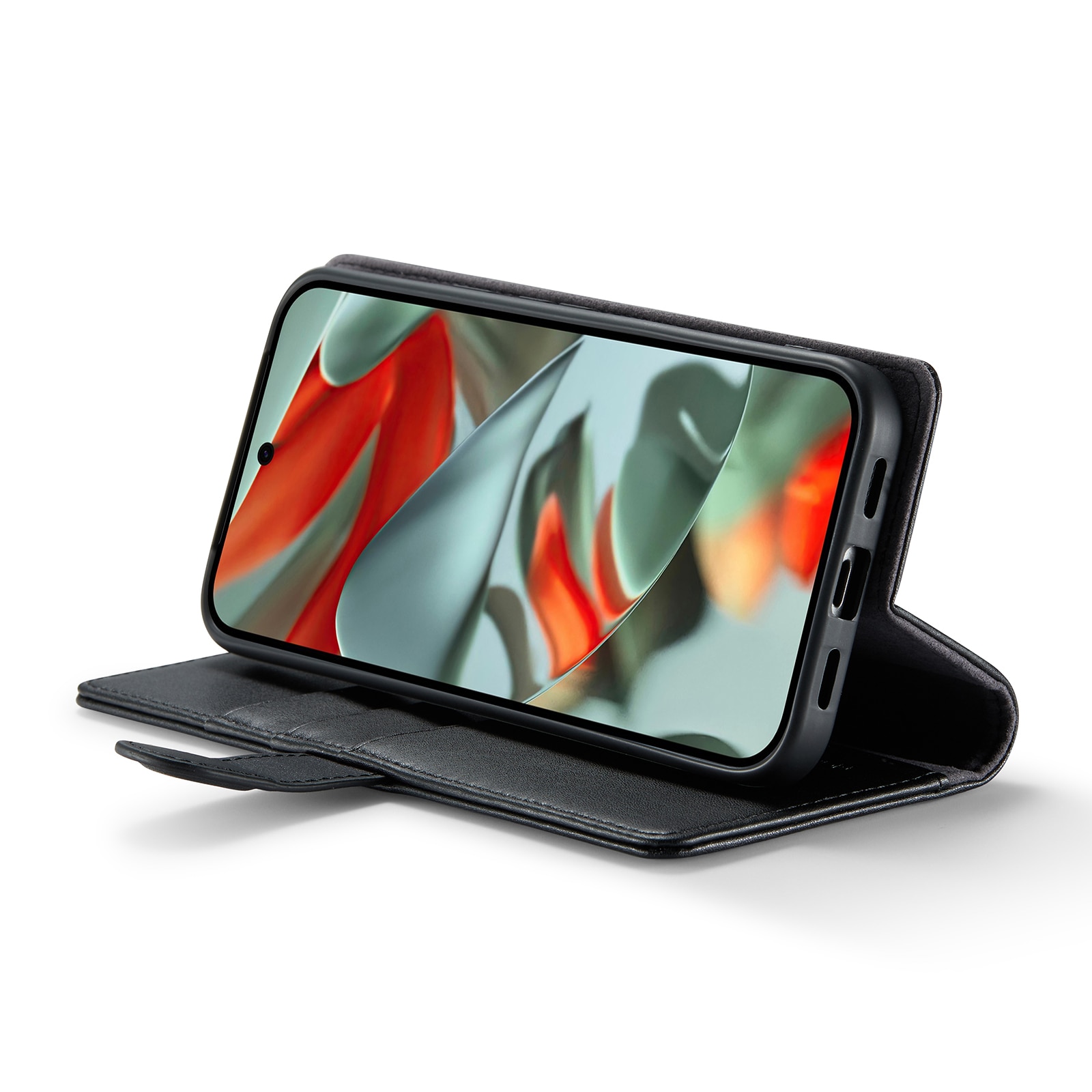 Ægte Læderetui Google Pixel 10 Pro XL Sort