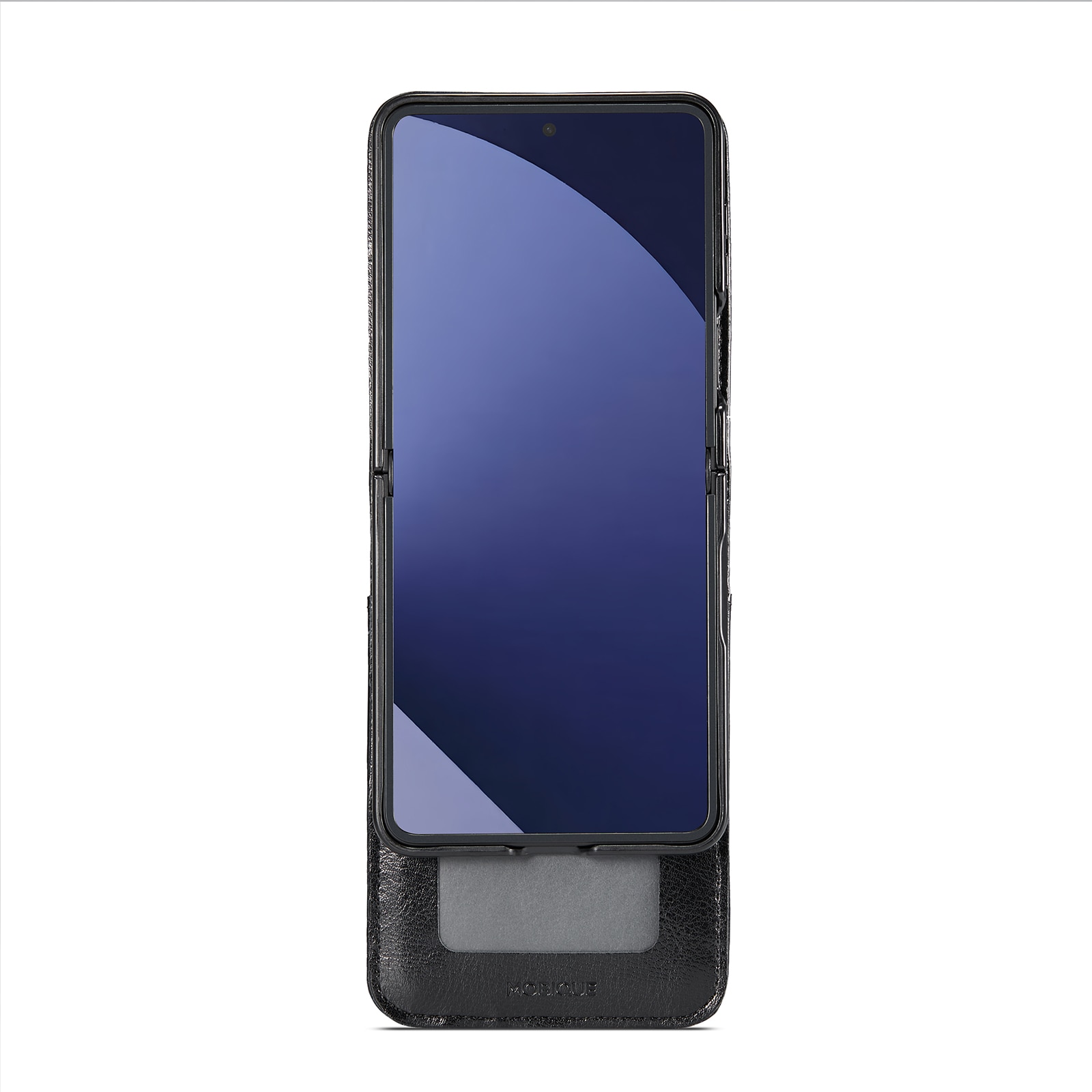 Ægte Læderetui Samsung Galaxy Z Flip 7 Sort