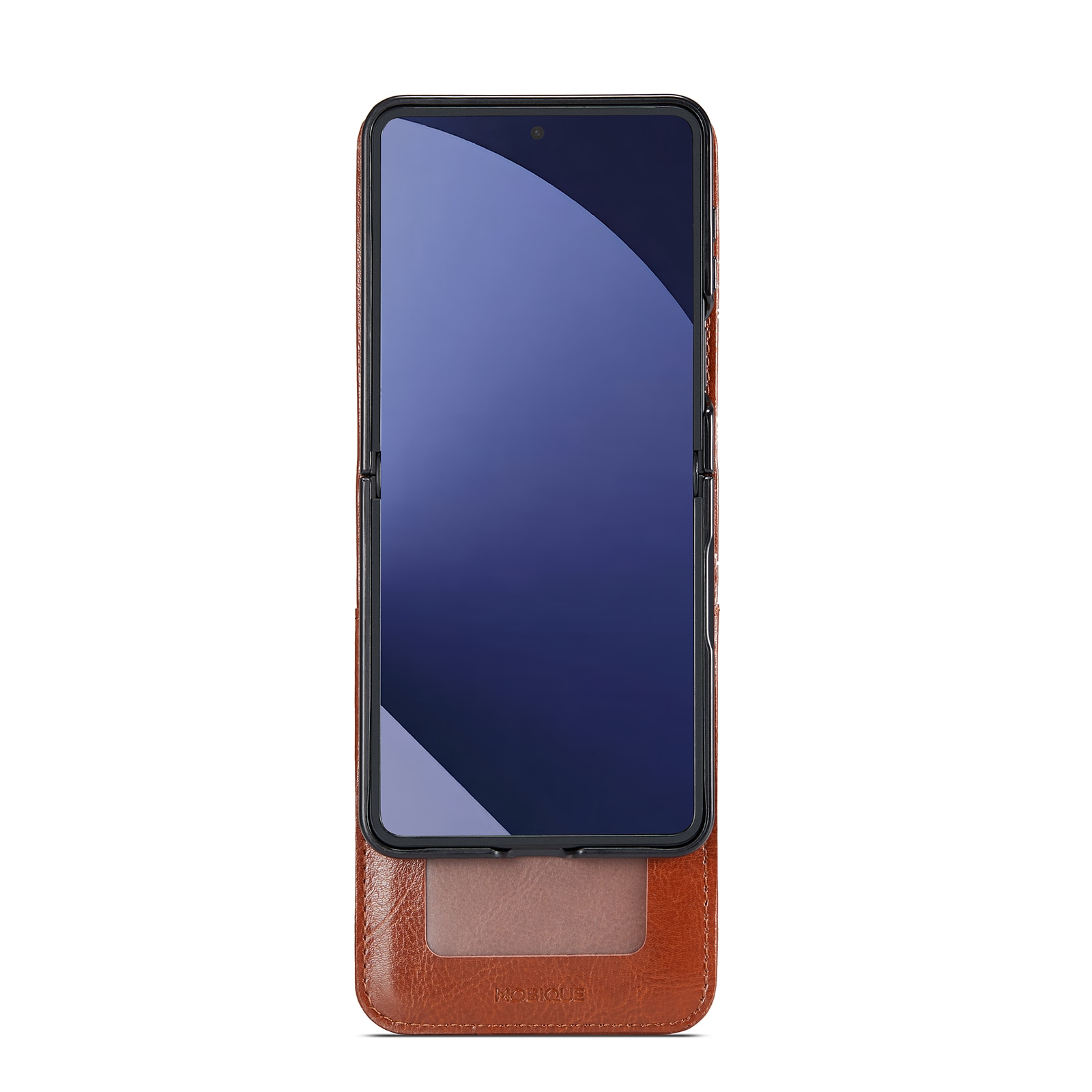 Ægte Læderetui Samsung Galaxy Z Flip 7 Cognac