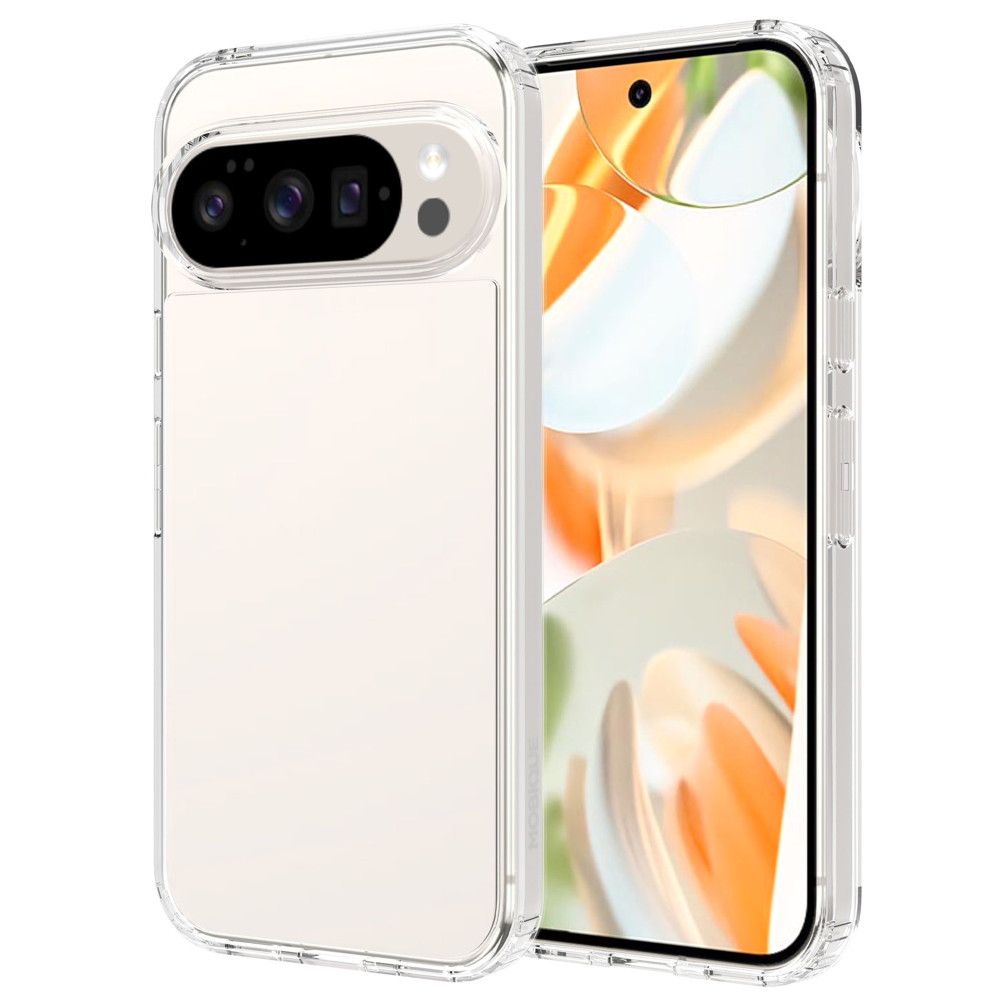 Hybridcover Google Pixel 10 Pro XL Gennemsigtig