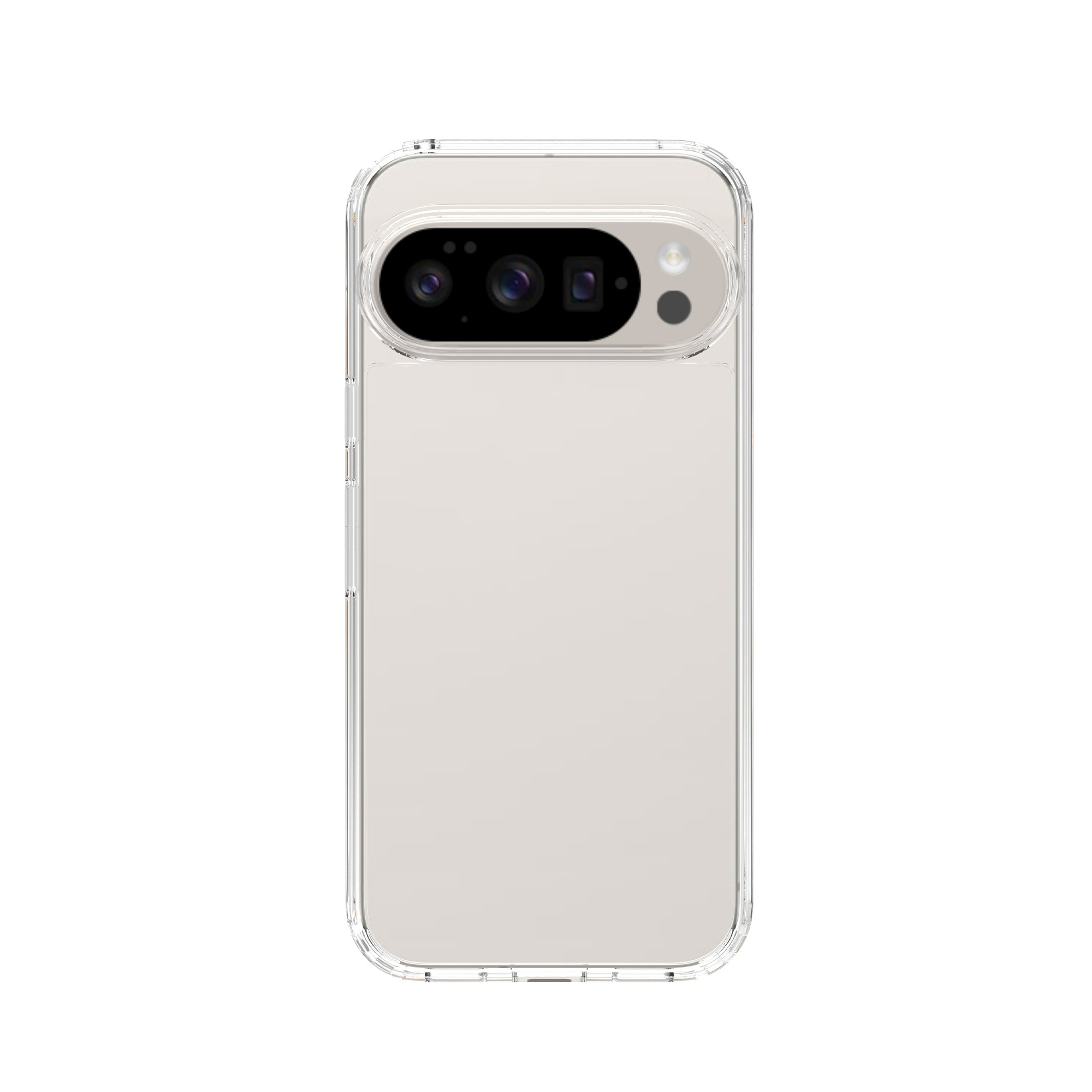 Hybridcover Google Pixel 10 Pro XL Gennemsigtig